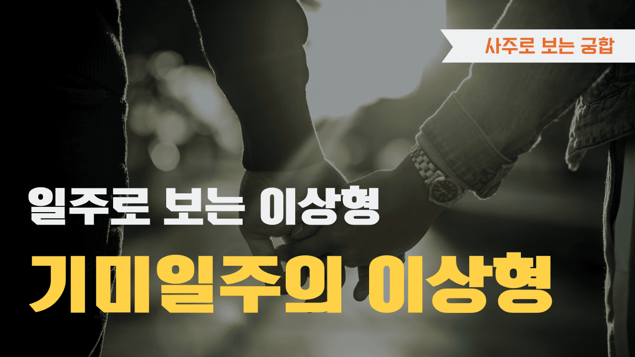 기미일주 이상형